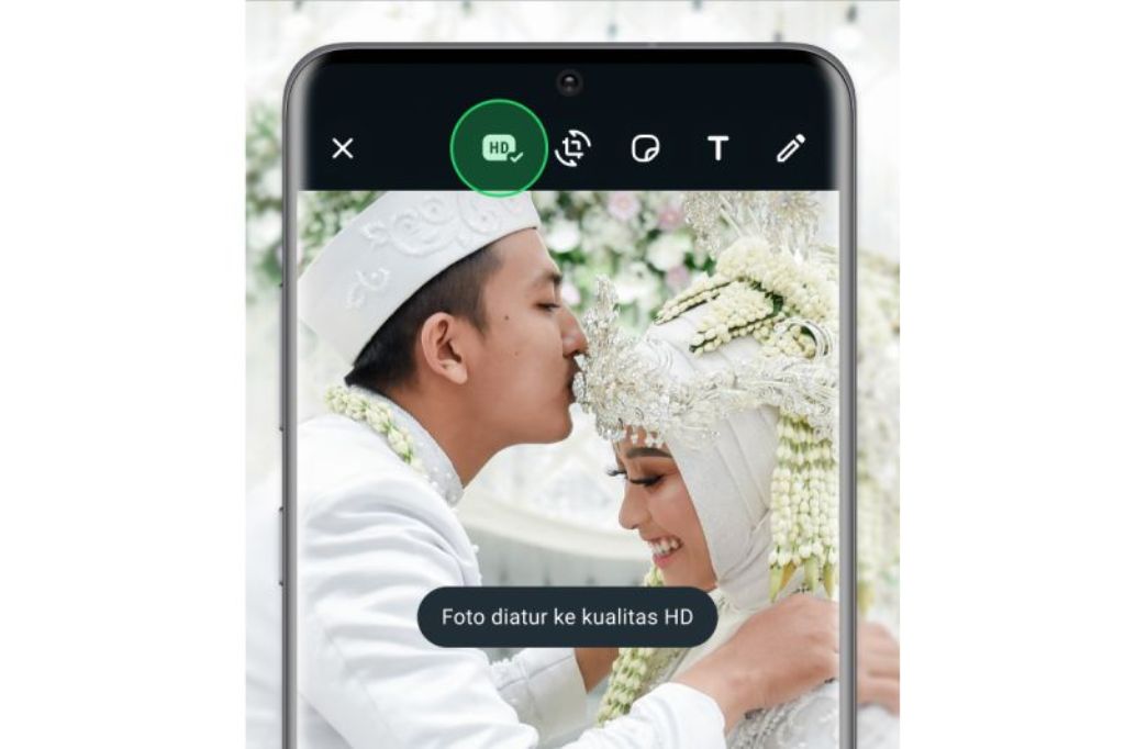 whatsap sekarang bisa mengirim foto dengan kwalitas HD