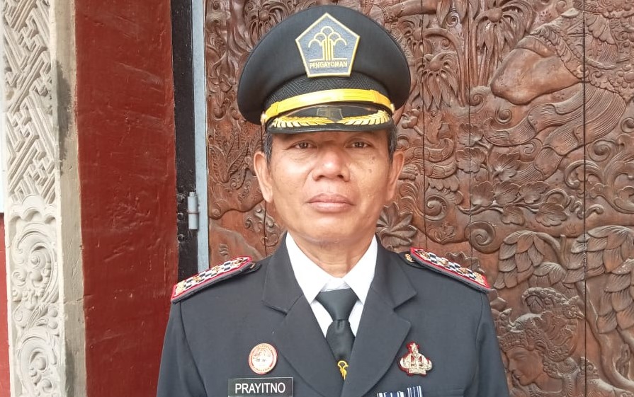 Kepala Lapas Kelas IIB Karangasem Prayitno.