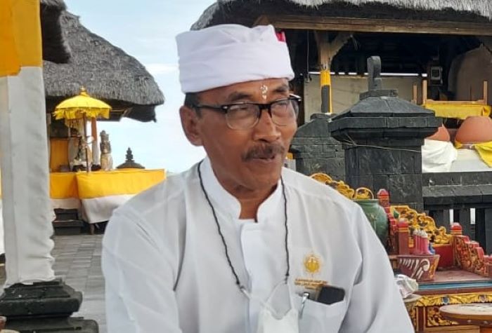 Pangelingsir Puri Kediri Anak Agung Ngurah Gede Sugiarta  menjelaskan soal tradisi Ngerebeg saat Hari Raya Kuningan.