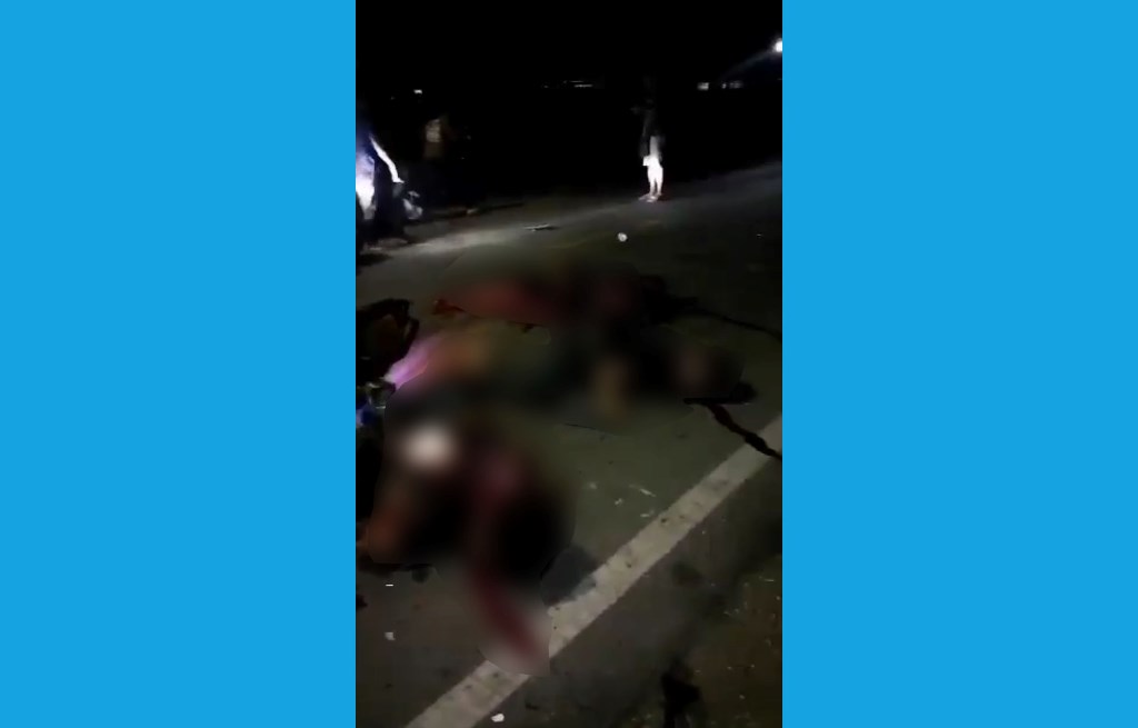 Tangkapan layar video yang disertakan dalam pesan berantai terkait Taman Pancing Denpasar Bali dan beredar di media sosial.