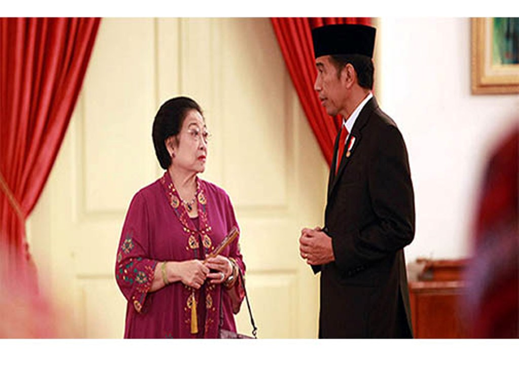 DIBUBARKAN:  Megawati mengungkap pernah meminta Jokowi bubarkan KPK lantaran kecewa dengan kinerjanya.