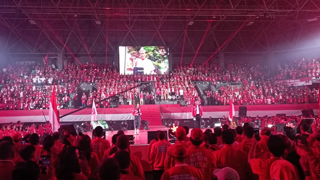 KOPDARNAS: PSI melaksanakan Kopi Darat Nasional (Kopdarnas) 2023 di Tenis Indoor Senayan, Jakarta, Selasa (22/8/2023) malam.