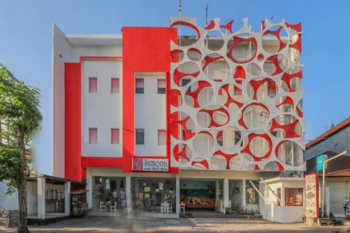 Simona Hotel Canggu, salah satu hotel murah di kawasan Canggu, Badung, Bali.