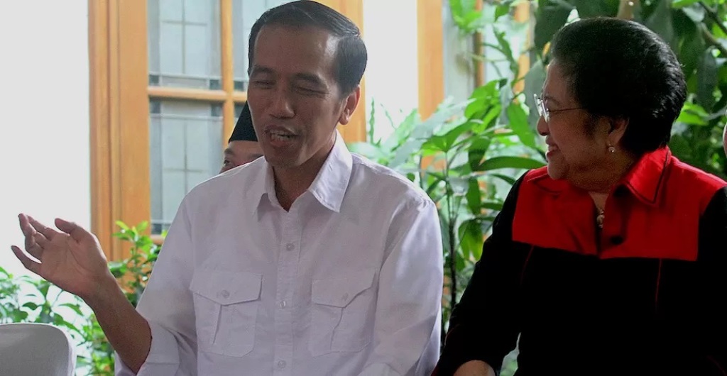 HIJAUKAN IKN: Megawati mengingatkan Jokowi soal tidak mudahnya menghijaukan IKN yang berkontur gambut, sehingga sulit menanam pohon.