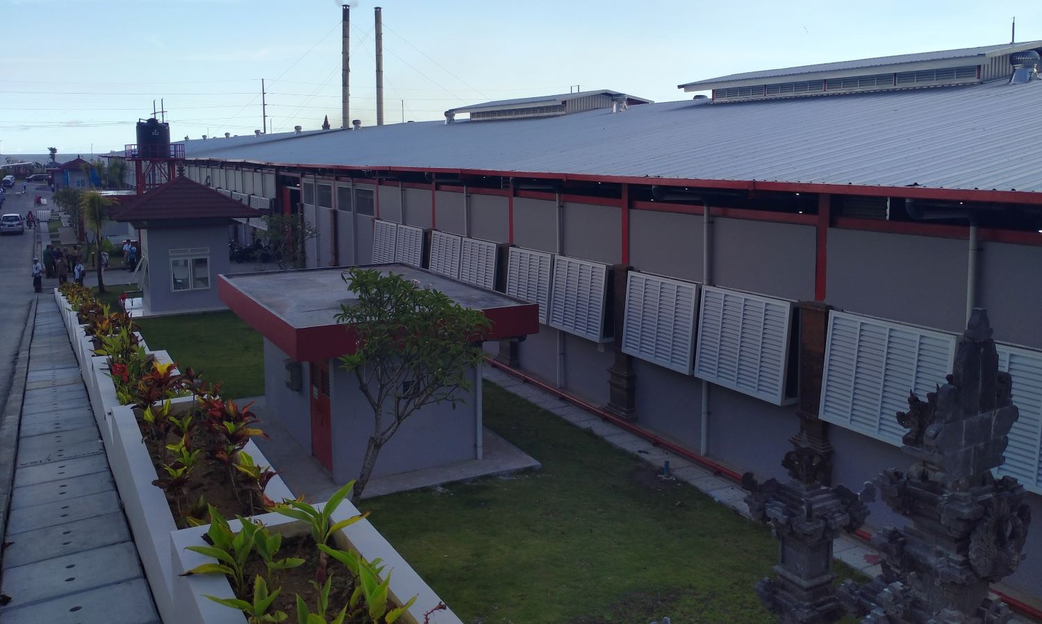 Suasana TPST Kesiman Kertalangu, Kota Denpasar.