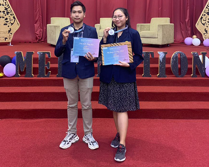 Dua Mahasiswa FK Unud raih medali di MEDSMOTION 2023
