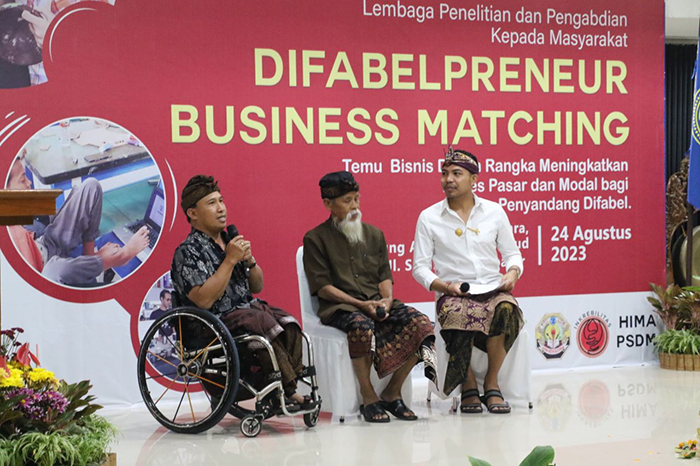 Kegiatan Difabelpreneur Business Matching