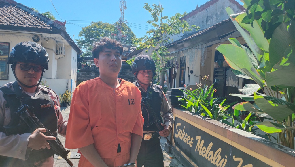 KASUS PEMUKULAN DI BALI: Junior kini harus berhadapan dengan proses hukum usai menganiaya mantan pacar.