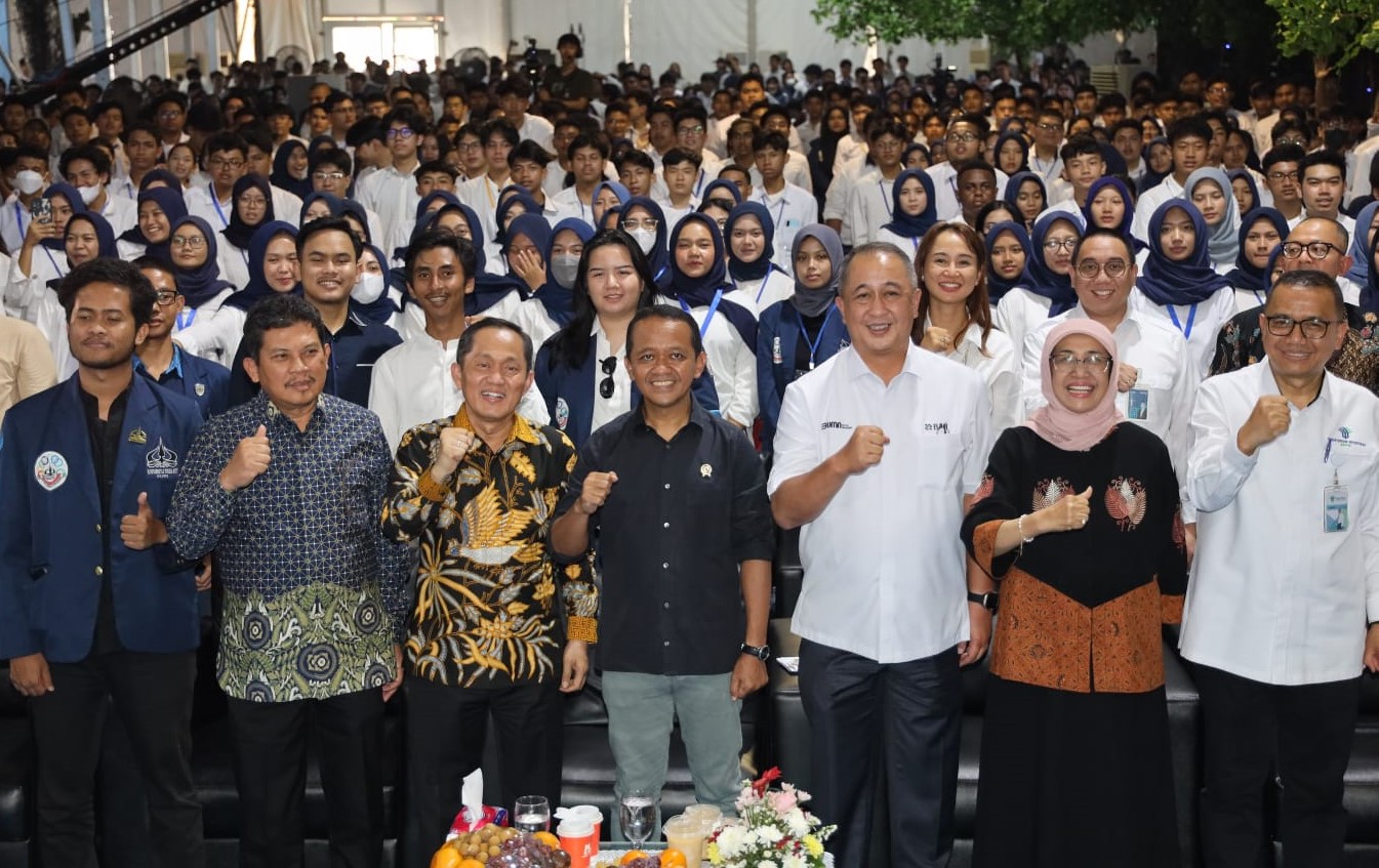 BNI memberikan kuliah singkat di Universitas Trisakti, Selasa 29 Agustus 2023.