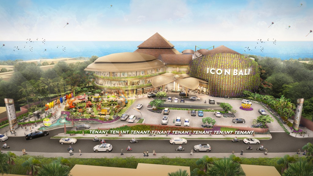 TAMPILAN: Gambaran ICON BALI mall baru yang berlokasi di Sanur, Denpasar