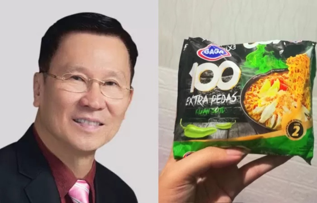 KUDETA: Djajadi Djaja, pemilik Mie Gaga yang tengah viral soal kudeta terhadap Indomie.