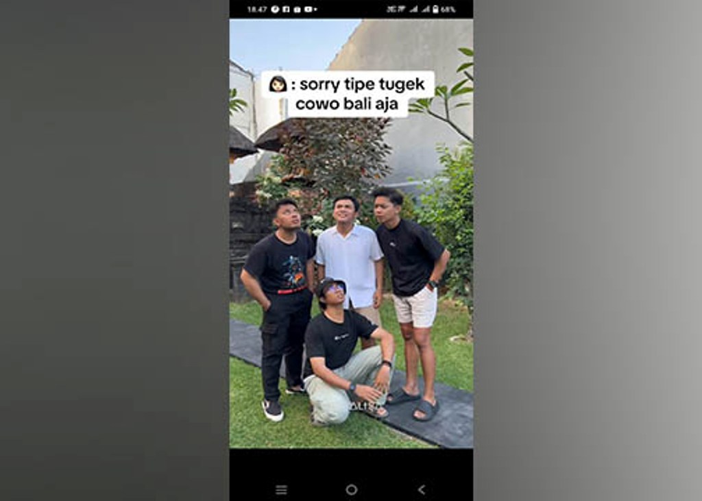 VIONALISA: Grup Vionalisa yang membuat konten Tugek hingga ditonton jutaan kali.