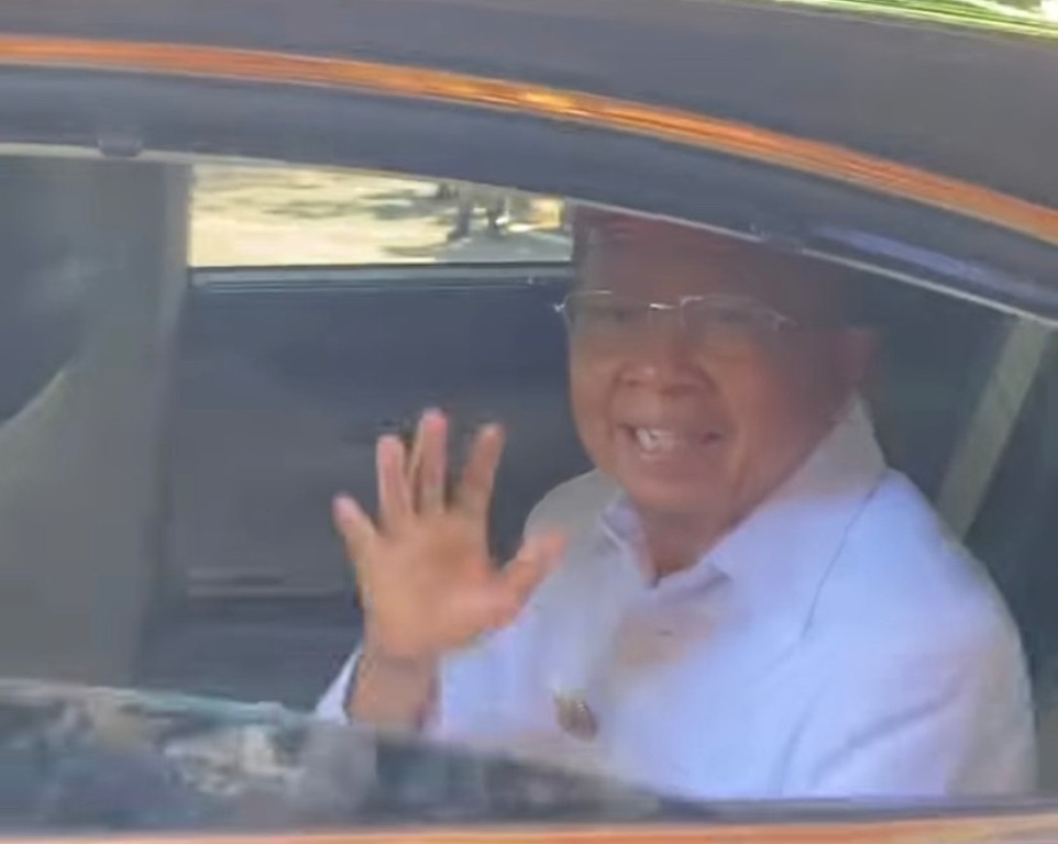 KATA-KATA: Gubernur Bali Wayan Koster saat menyampaikan kata-kata hari ini.