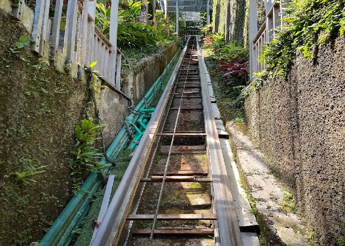Penampakan Lift AyuTerra Resort Ubud Bali