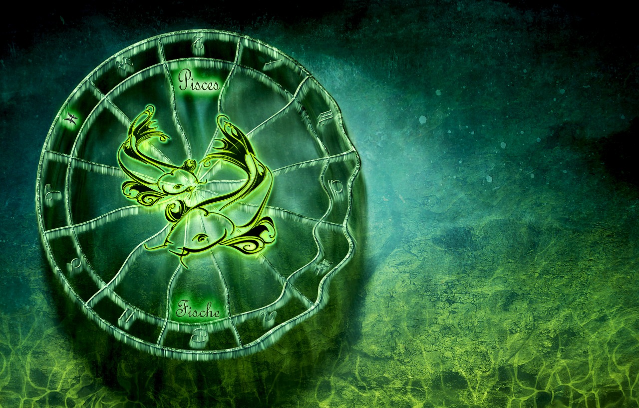 Ilustrasi ramalan zodiak pisces.