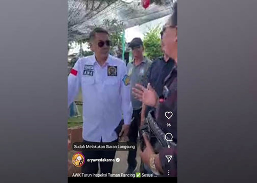 RESPON: AWK, anggota DPD RI asal Bali merespon viralnya Taman Pancing di Tiktok. Dia sebut merupakan salah satu kegagalan Pemkot Denpasar.