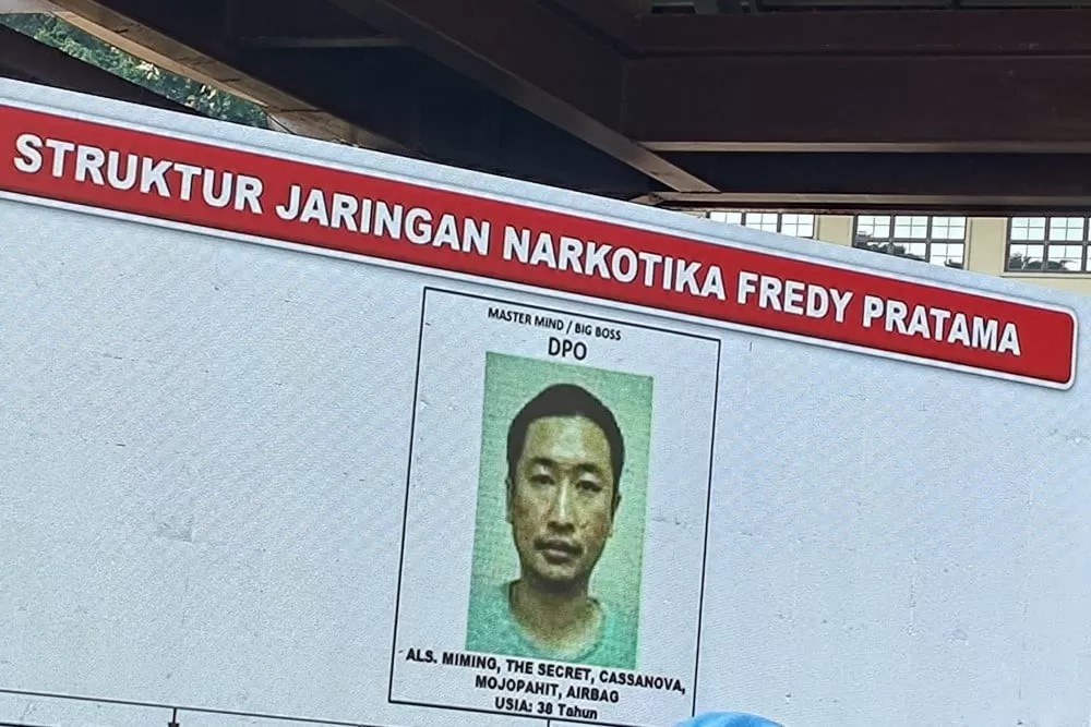 Gembong narkoba internasional Fredy Pratama.