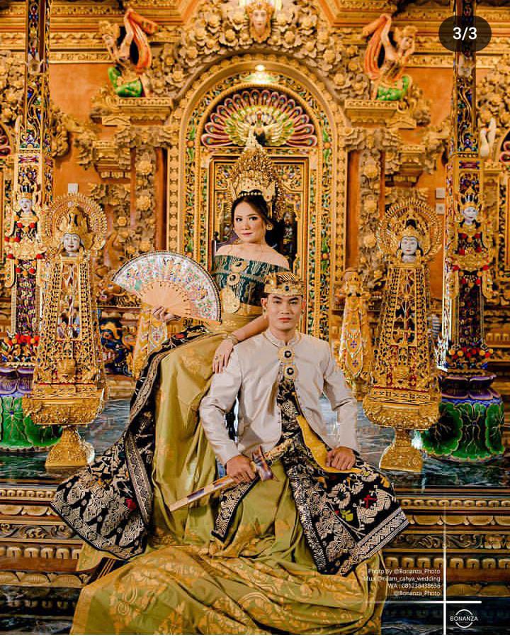 KEINDAHAN: Saren Kawan Artistic, Tabanan, keindahan khas Bali dalam prewedding.