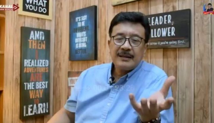 MINTA MAAF: Rudi S Kamri minta maaf ke Prabowo dan pendukungnya, setelah sebut Prabowo cekik dan tampar Wamentan.