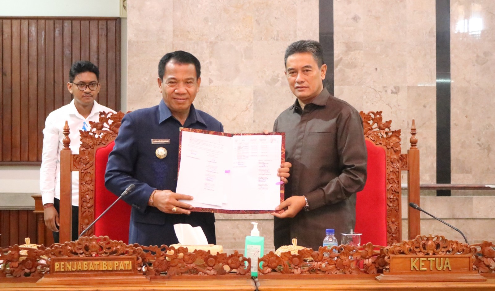 DPRD Buleleng gelar rapat paripurna pengesahan ranperda tentang Perubahan APBD Buleleng 2023, Rabu 27 September 2023.