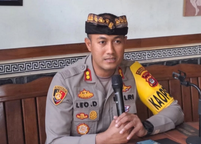 Kapolres Tabanan AKBP Leo Dedy Defretes.