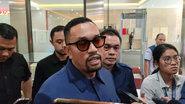 Ahmad Sahroni beri tanggapan soal kabar hilangnya Mentan SYL
