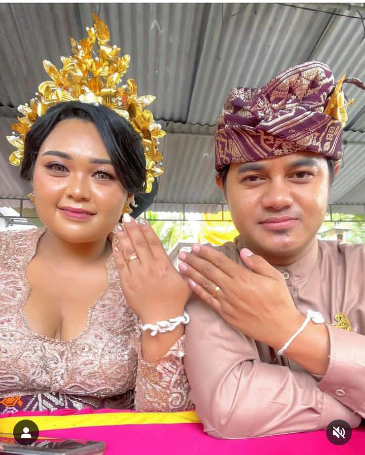 Budi Arsa sah menikahi kekasihnya