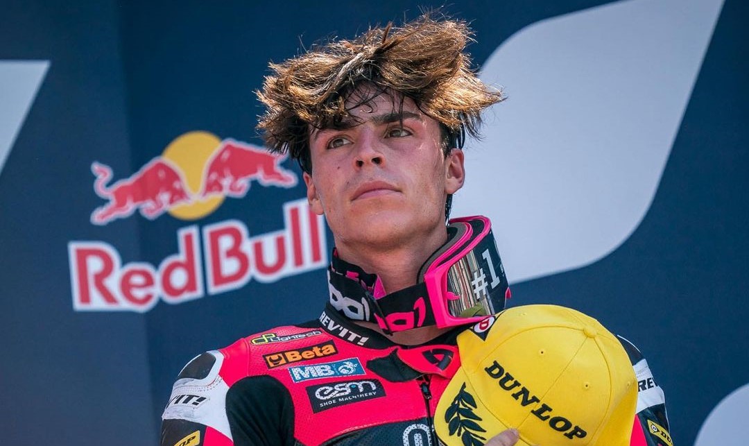 Pebalap Moto2 Alonso Lopez.