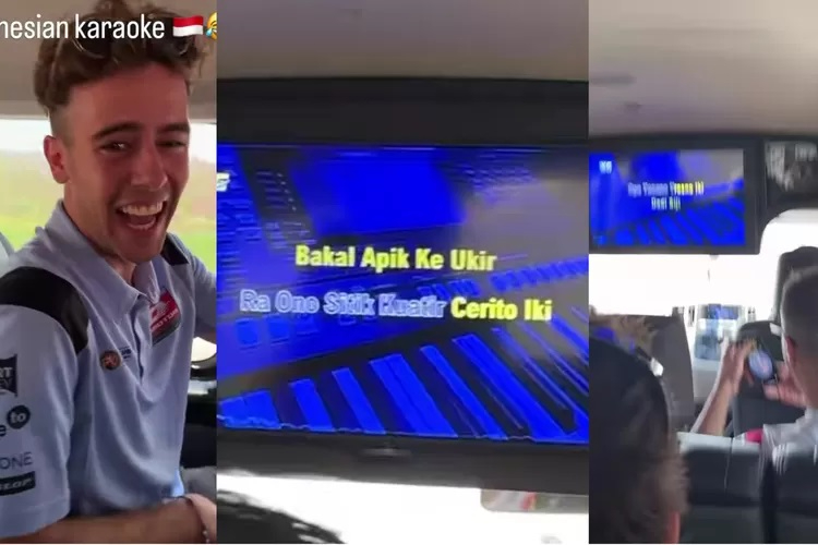 Momen Filip Salac dan teman-teman karaoke lagu Jawa