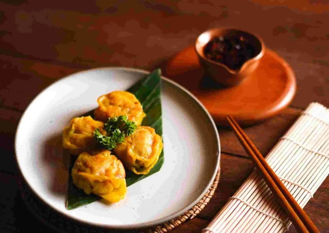 Dimsum siomay yang merupakan makanan kekinian, populer dan instagramable