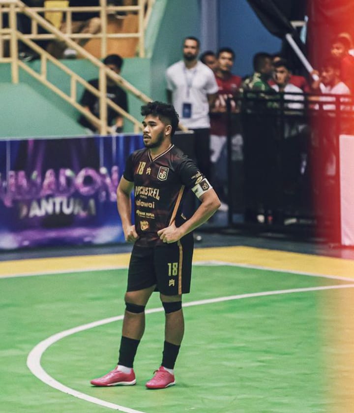 Pemain futsal Evan Soumilena berpisah dengan klub futsal Portugal, ADCR Caxinas.