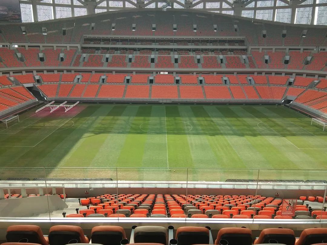 Jakarta International Stadium atau JIS diharapkan menjadi venue pertandingan timnas di fase kedua babak Kualifikasi Piala Dunia 2026 mendatang.
