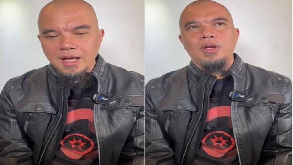 MINTA MAAF: Ahmad Dhani minta maaf, terkait kampanye Capres Prabowo dan Mula di wilayahTNI AU Tasikmalaya.