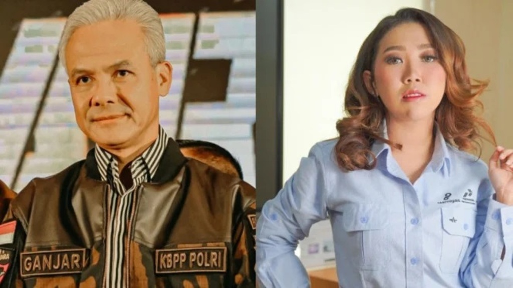 ANGKAT SUARA: Ganjar Pranowo angkat suara soal cuitan Kiky Saputri yang ngaku kecewa karena roastingan dipotong.
