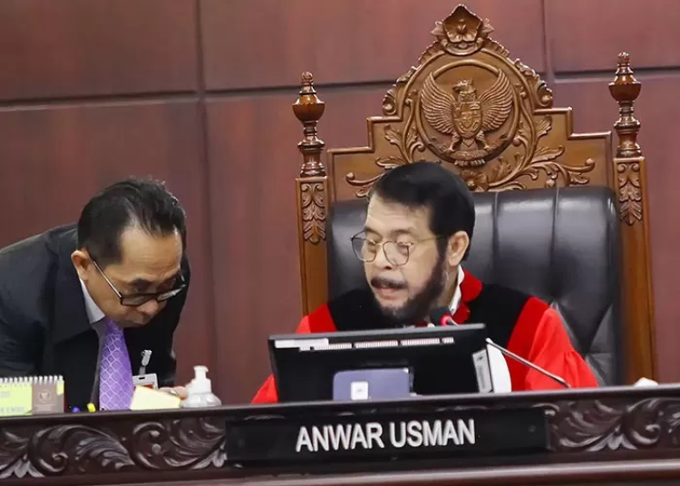 Ketua Mahkamah Konstitusi (MK) Anwar Usman