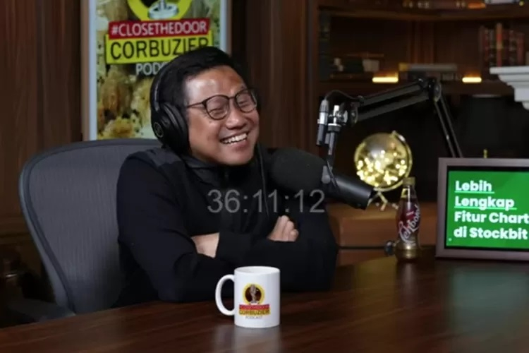 Cak Imin dalam podcast close the door
