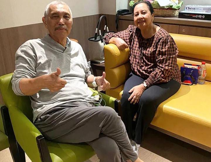 Beredar Foto Kondisi Terkini Menkomarves Luhut Binsar Pandjaitan