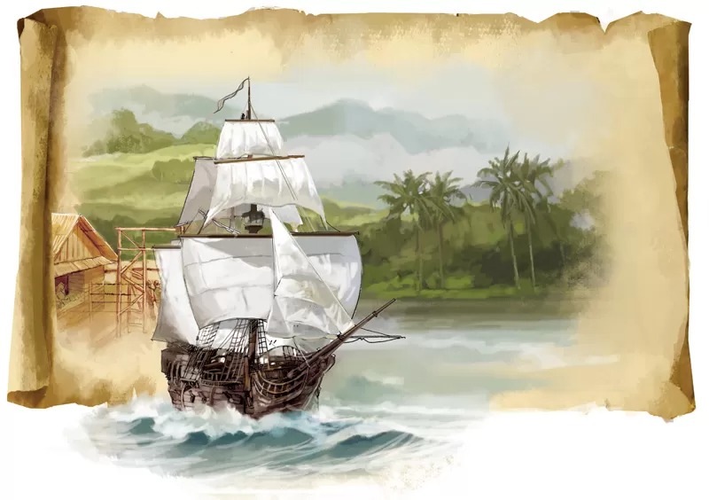 DHARMA: Dharma adalah jalan menuju surga. Bagaikan perahu yang ditumpangi saudagar/pedagang untuk menyeberangi lautan.