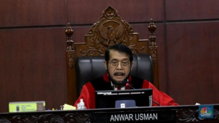 Anwar Usman Dicopot Sebagai Ketua MK