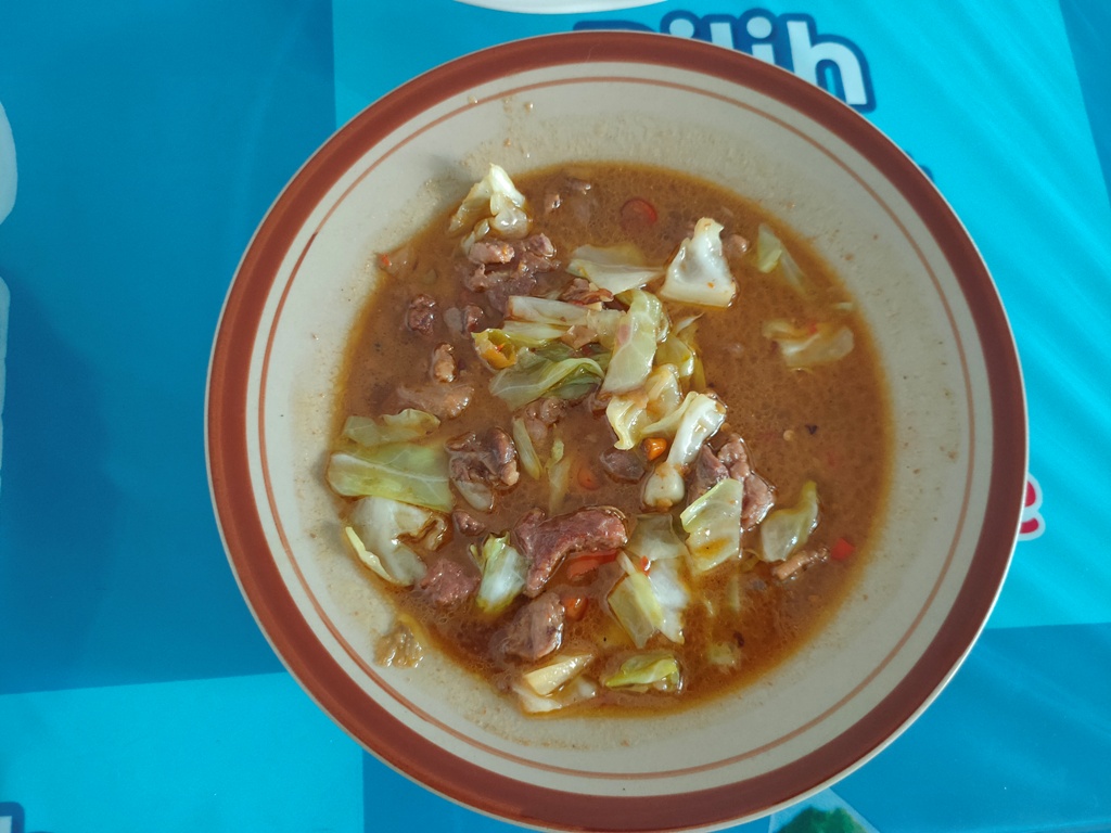 TONGSENG: Tongseng kambing asli ala kuliner Bali Utara, hanya bisa dinikmati di tempat ini.
