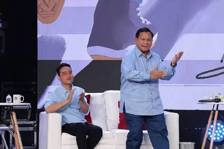 Prabowo menunjukkan Joget Gemoy