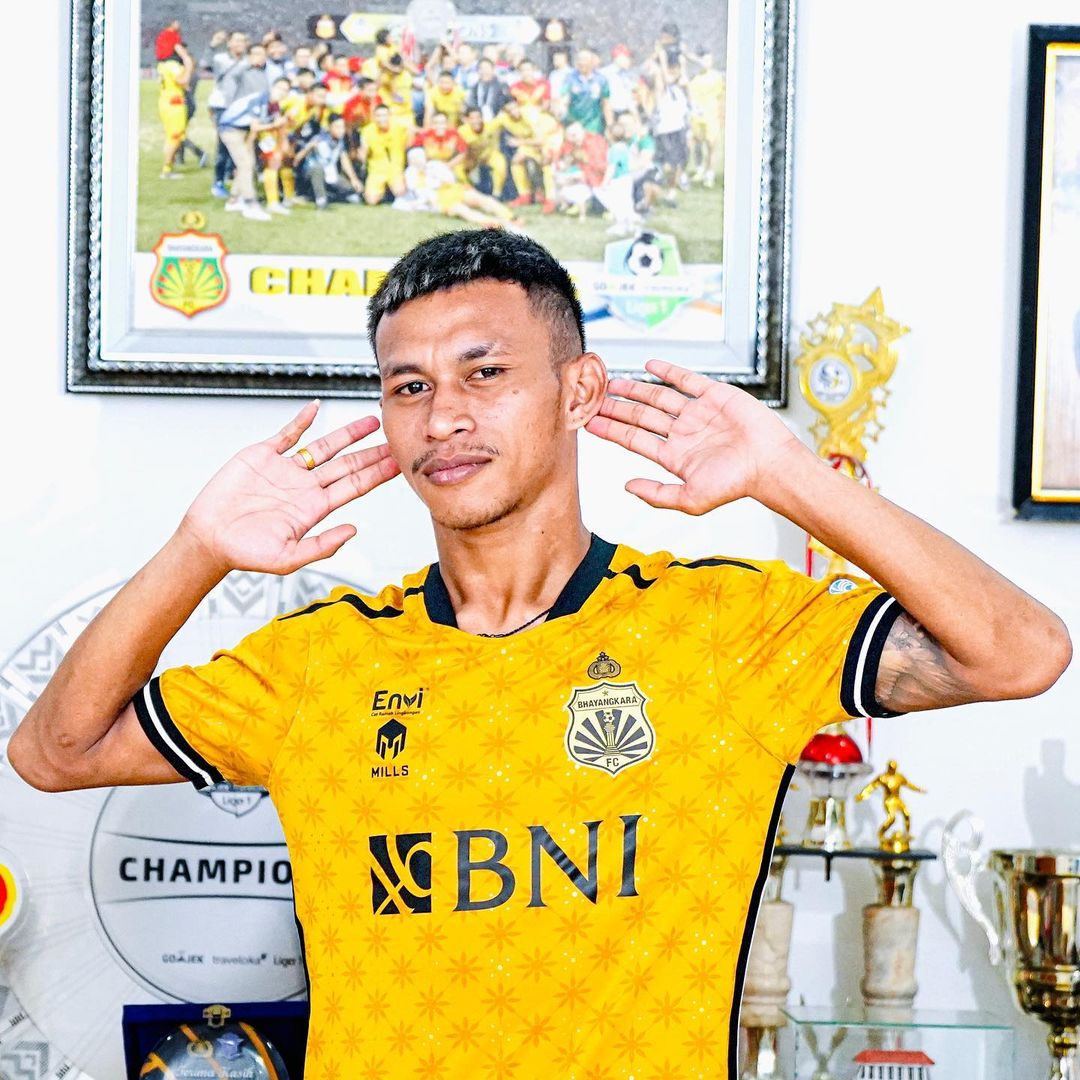 Osvaldo Haay resmi berseragam Bhayangkara FC di putaran kedua Liga 1 Indonesia musim ini.