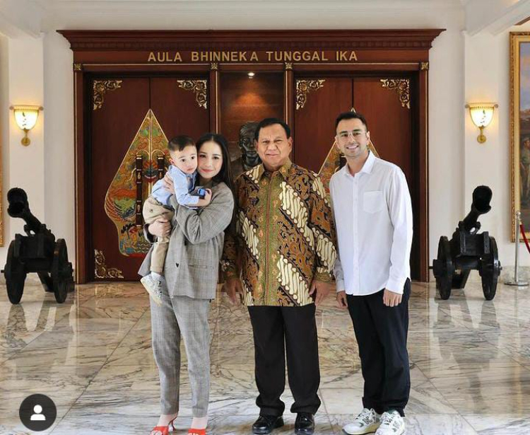 Cipung akhirnya bertemu Prabowo Subianto
