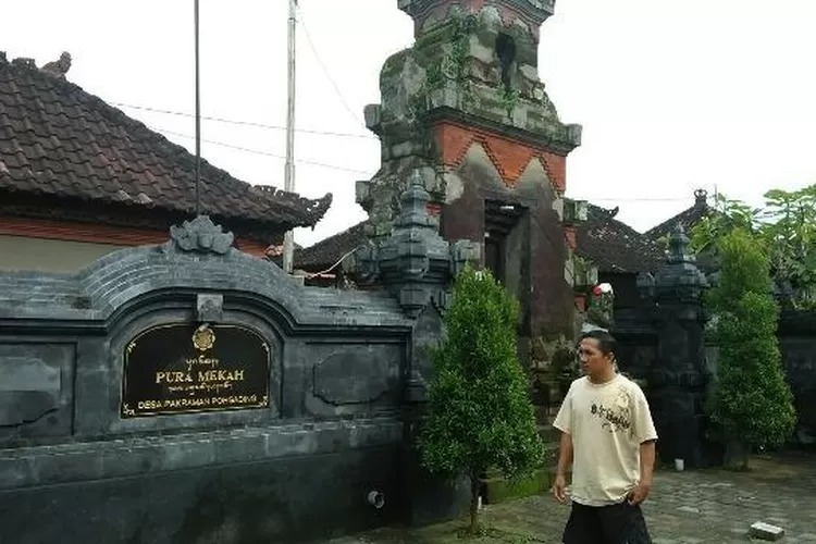 PURA MEKAH: Pura Mekah, yang berada di Banjar Binoh, Desa Pakraman Pohgading, Denpasar Utara.