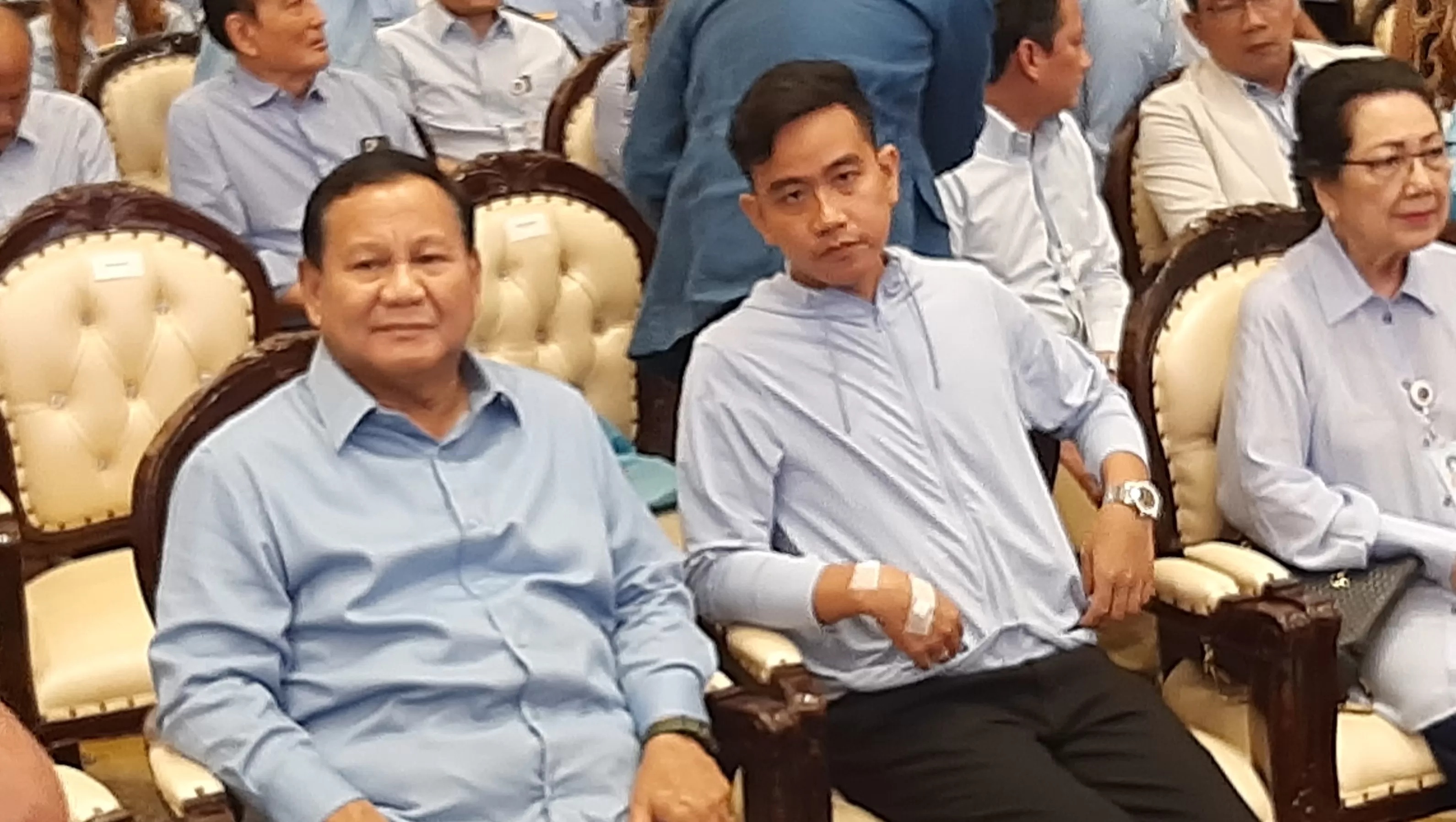 Prabowo-Gibran yang disebut bakal terima dukungan dari pendukung Jokowi.