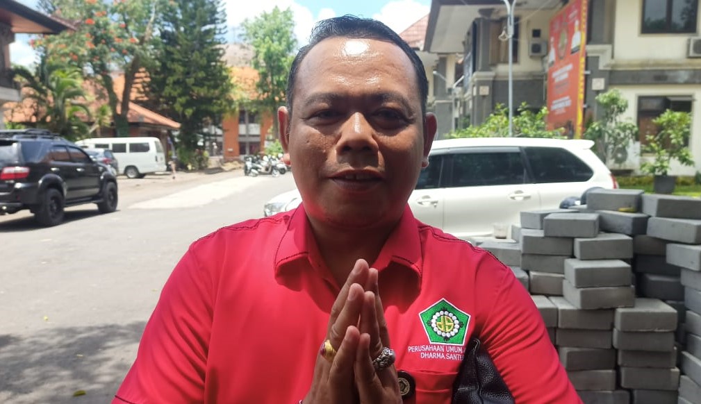 Direktur Utama Perumda Dharma Santika Tabanan Kompyang Gede Pasek Wedha.