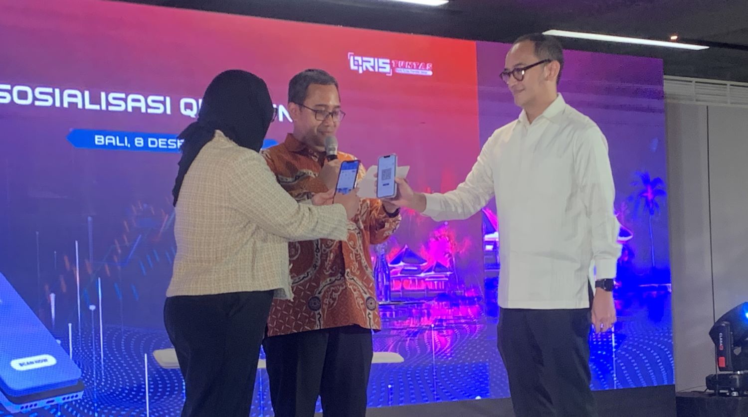 Sosialisasi QRIS Tuntas di Kabupaten Badung, Bali, Sabtu 9 Desember 2023.