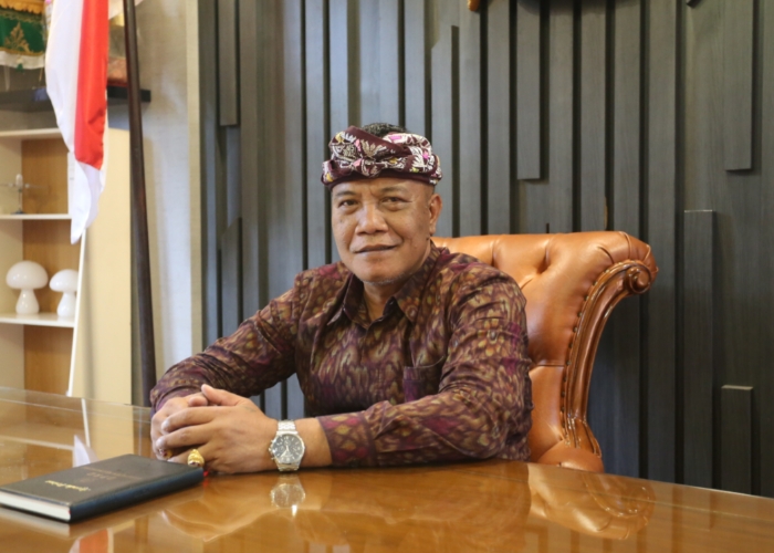 Ketua Dewan Perwakilan Rakyat Daerah (DPRD) Kabupaten Klungkung Anak Agung Gde Anom.