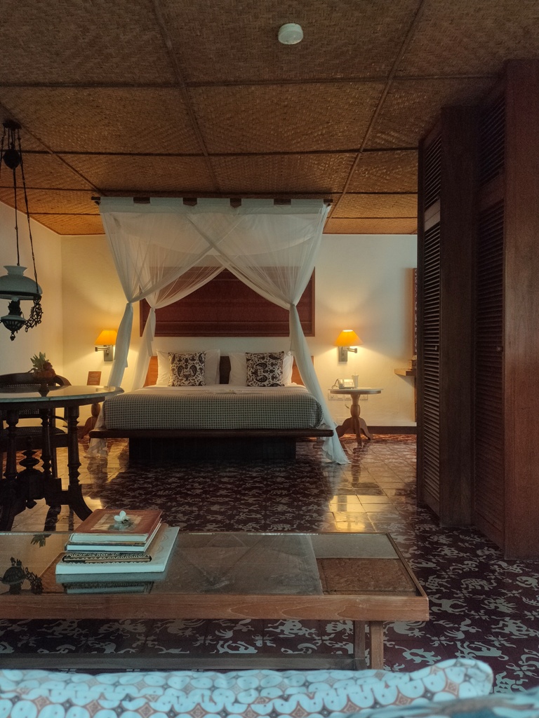 MASA LALU: Hotel Tanjung Sari yang berlokasi di kawasan Sanur, Bali hadirkan suasana seperti di pedesaan pada masa lalu, untuk nikmati ketenangan.