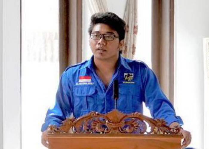 Ketua Komite Nasional Pemuda Indonesia (KNPI) Bali, Anak Agung Gde Utama Indra Prayoga.